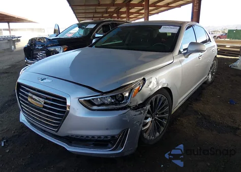 2019 Genesis G90 3.3T Premium из США, поврежденный, VIN KMHG34JAXKU050626